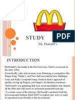 Case Study: MC Donald's