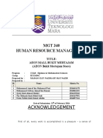 Human Resources MGT 162