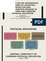 A Study On The Integration Features of Learning Domain