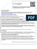 Modeling Bank Branch Profitability and Effectiveness by Means of DEA