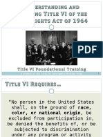 Title VI of The Civil Rights Act: Strengthening Title VI Enforcement Related To Environmental Justice Issues by by Daria Neal, Dylan Nicole de Kervor, Joshua Douglas