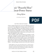 Bijan. (2005) - China's "Peaceful Rise" To Great-Power Status PDF