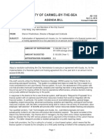 Agreement With Accela, Inc. 04-04-16