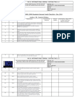 Internal Audit Checklist