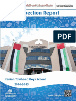 KHDA Iranian Towheed Boys School 2014 2015