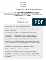 Consolidated Edison Co. v. NLRB, 305 U.S. 197 (1938)