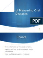 Methods of Measuring Oral Diseases