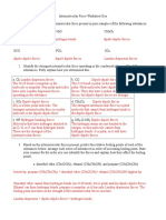 115 Intermolecular Force Worksheet Key