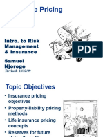 Insurance Pricing