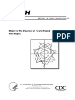 REPORT Model of Wire Ropes