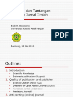 Arti Penting Dan Tantangan Pengelolaan Jurnal Di PT BHB 180516 PDF