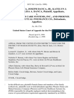 Danca v. Emerson Hospital, 185 F.3d 1, 1st Cir. (1999)