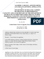 Oliveras-Sifre v. Puerto Rico Departme, 214 F.3d 23, 1st Cir. (2000)