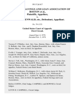 First Federal Savings and Loan Association of Boston v. Carol S. Greenwald, Etc., 591 F.2d 417, 1st Cir. (1979)