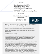 34 Fair Empl - Prac.cas. 1577, 34 Empl. Prac. Dec. P 34,422 John J. Jones v. City of Somerville, 735 F.2d 5, 1st Cir. (1984)