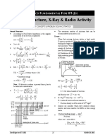 Atomic Structure, X-Ray & Radio Activity: P F F Iit-J