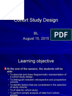 Cohort Study Design