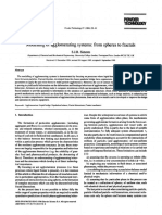 Modelling of Agglomerating Systems: From Spheres To Fractals