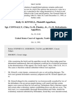 Rolly O. Kinnell v. Sgt. Connally, Chin, Co Ii, Finnley, JR., Co II, 946 F.2d 901, 10th Cir. (1991)