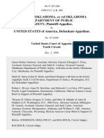 State of Oklahoma, Ex Rel Oklahoma Department of Public Safety v. United States, 161 F.3d 1266, 10th Cir. (1998)