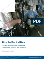 Disabled Behind Bars: The Mass Incarceration of People With Disabilities in America's Jails and Prisons