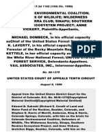 Colo Environmental v. Dombeck, 185 F.3d 1162, 10th Cir. (1999)