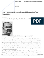 Can The Real Shyama Prasad Mukherjee Ever Stand Up? - Kafila