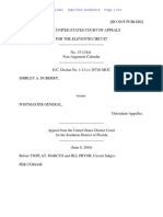 Shirley A. Duberry v. Postmaster General, 11th Cir. (2016)