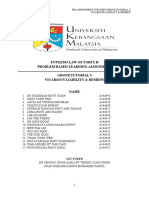 PBL Tort (Revised)