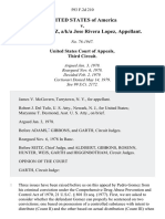 United States v. Pedro Gomez, A/K/A Jose Rivera Lopez, 593 F.2d 210, 3rd Cir. (1979)