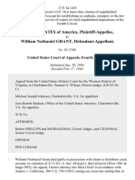 United States v. William Nathaniel Grant, 17 F.3d 1435, 4th Cir. (1994)