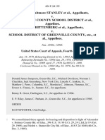 Theodore Whitmore Stanley v. Darlington County School District, Elaine Whittenberg v. School District of Greenville County, Etc., 424 F.2d 195, 4th Cir. (1970)