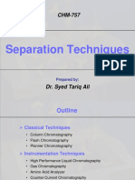 Separation Techniques: Prepared by
