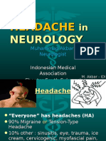 HEADACHE in Neurology