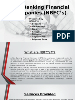 Non-Banking Financial Companies (NBFC'S)