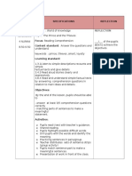 Sample Lesson Plan