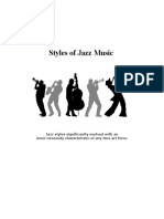 Styles of Jazz Music