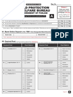 Child Protection and Welfare Bureau Form A