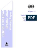 Torrens, P. M., & Alberti, M. (2000) - Measuring Sprawl. CASA Working Paper