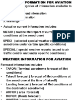 Weather: Metar