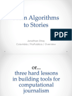 From Algorithms To Stories.