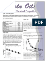 Canola Oil Physical Chemical Properties 1