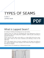 Lapped Seams