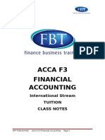 FBT - Class Notes - F3