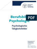 Berufsbild Psychologie