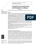 Terrestrial Ecosystem Loss