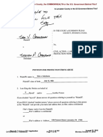 STAN J. CATERBONE v. Steven P. Caterbone Re Protection From Abuse or PFA Petition October 17, 2016