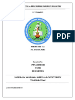 Impact of Fiscal Federalism in Indian Economy: Submitted by