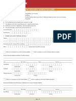 Customer Information Updation Form (NRI) : Notes