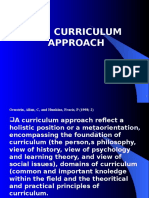 Curriculum Approacch